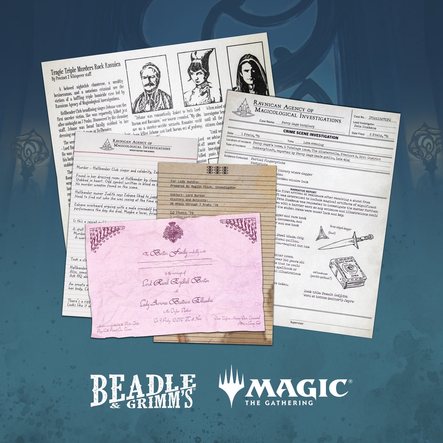 Murders at Karlov Manor: The Case of the Three Blade Knife (MTG)