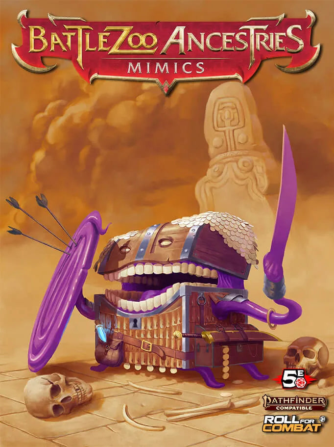 Battlezoo Ancestries: Classic Creatures Hardcover & PDF Roll For Combat
