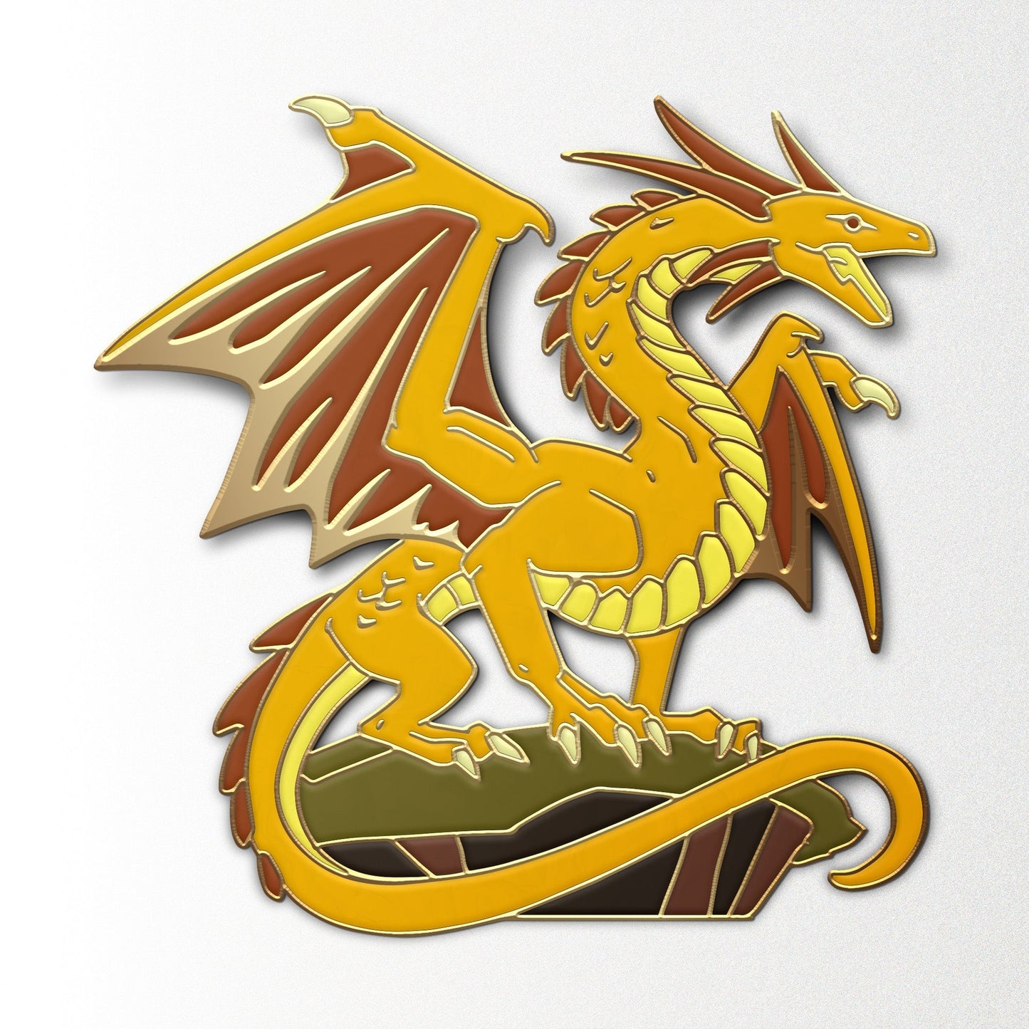 Mystery Dragon Pin - Out of Play