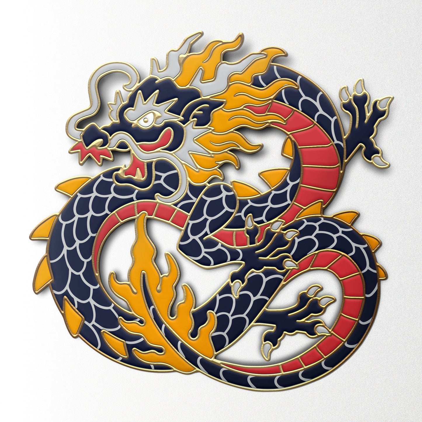 Mystery Dragon Pin - Out of Play
