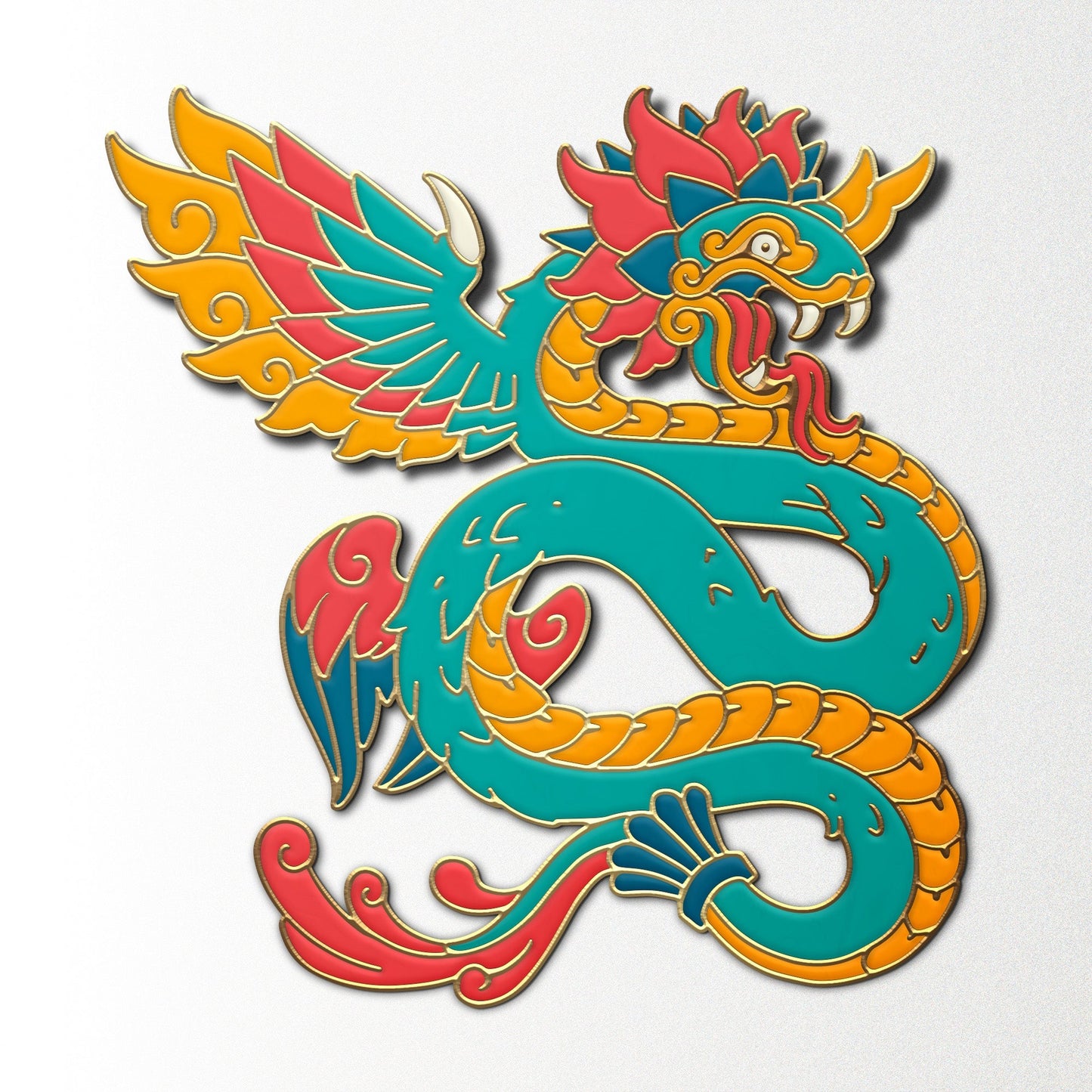 Mystery Dragon Pin - Out of Play