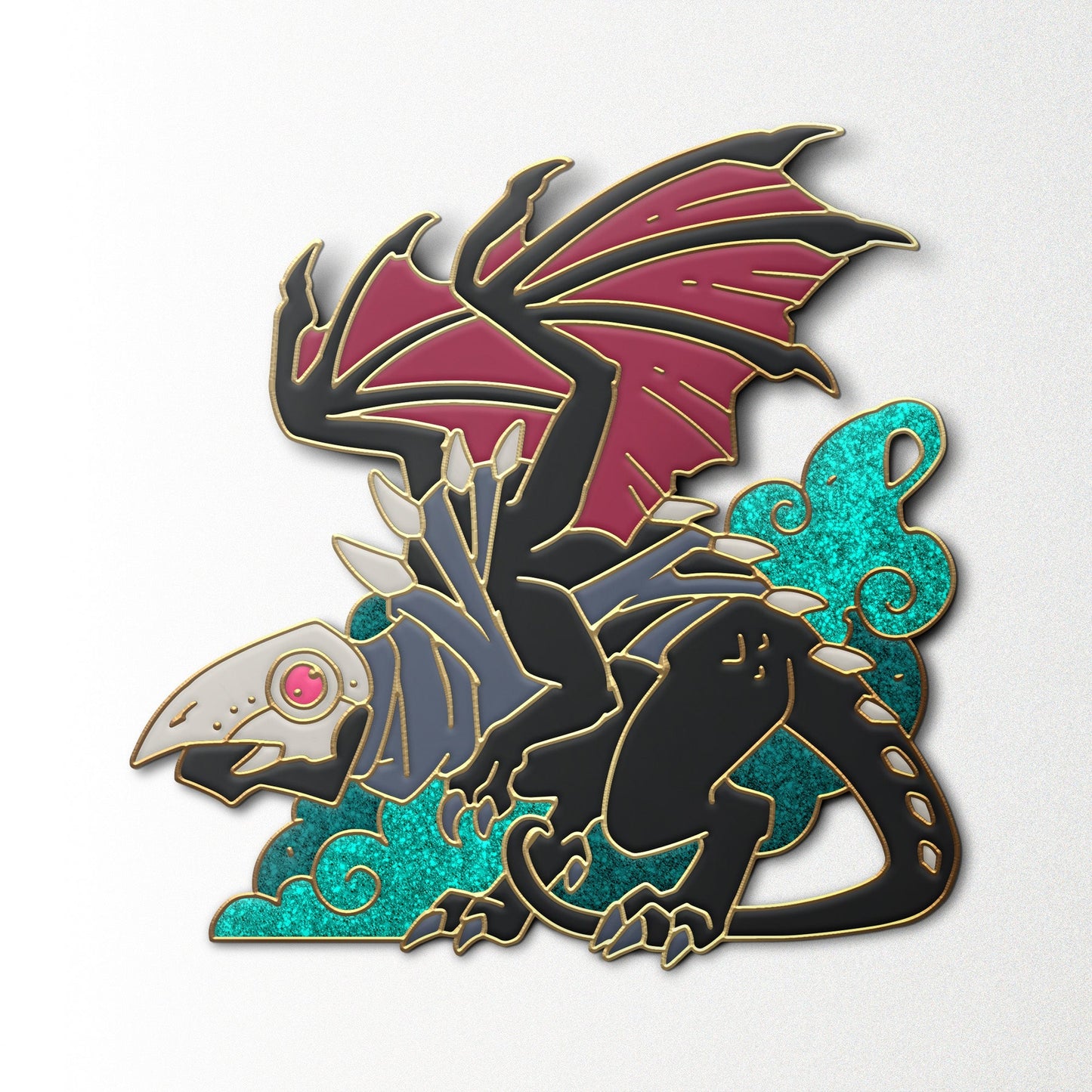 Mystery Dragon Pin - Out of Play