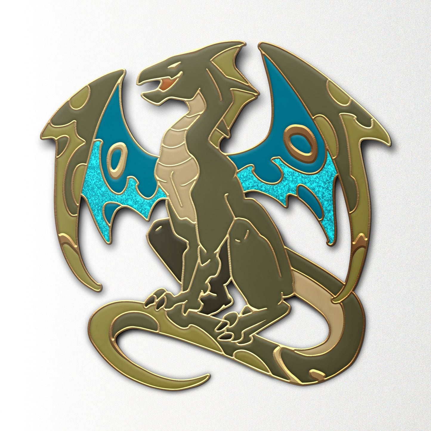 Mystery Dragon Pin - Out of Play