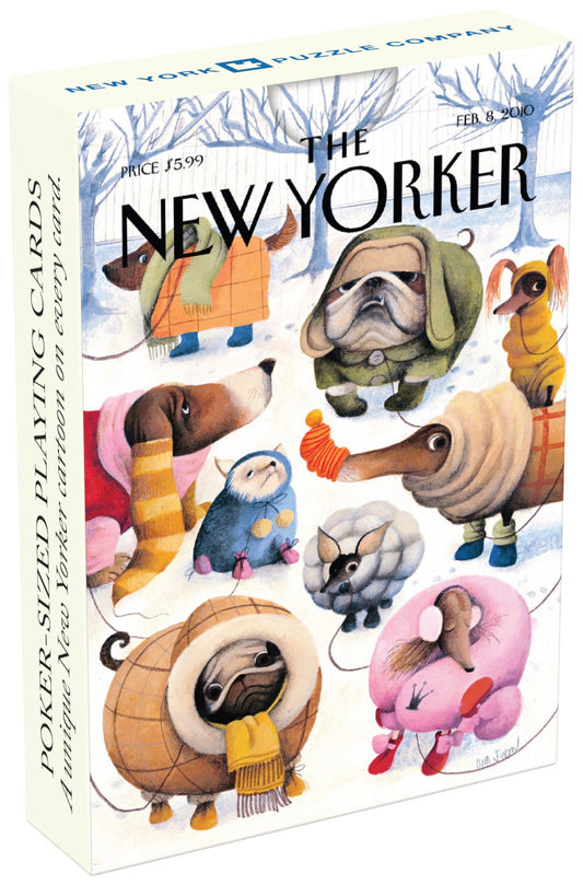 Dog Cartoons Playing Cards - Out of Play