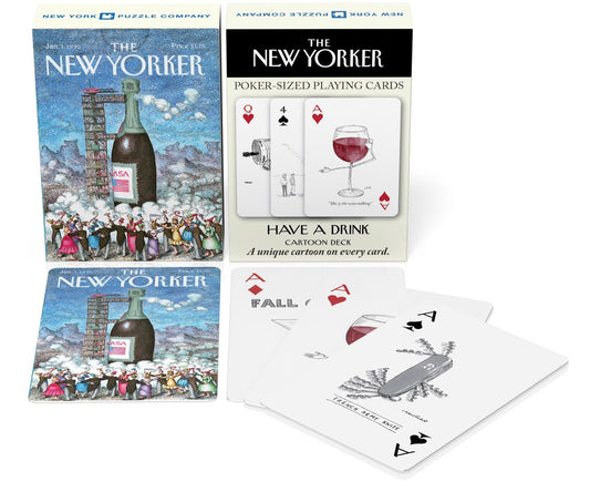 Have a Drink Cartoons Playing Cards - Out of Play