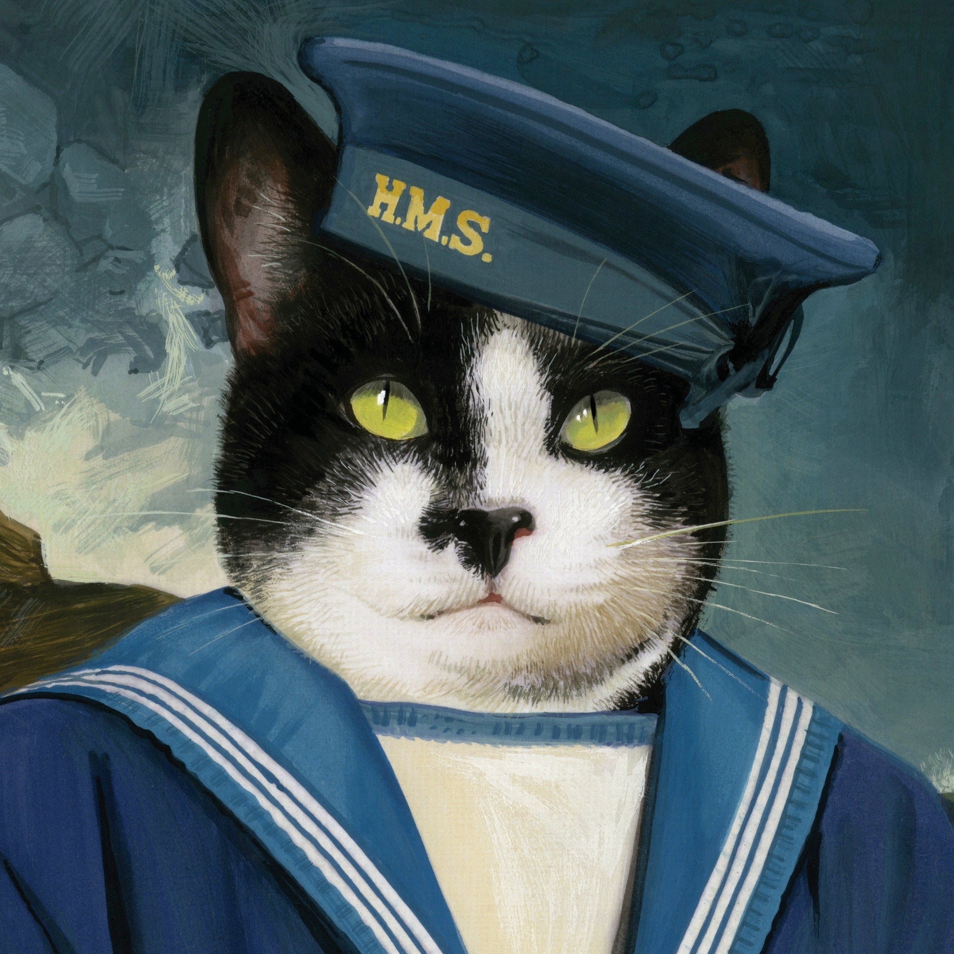 Simon - Sailor Cat Mini - Out of Play