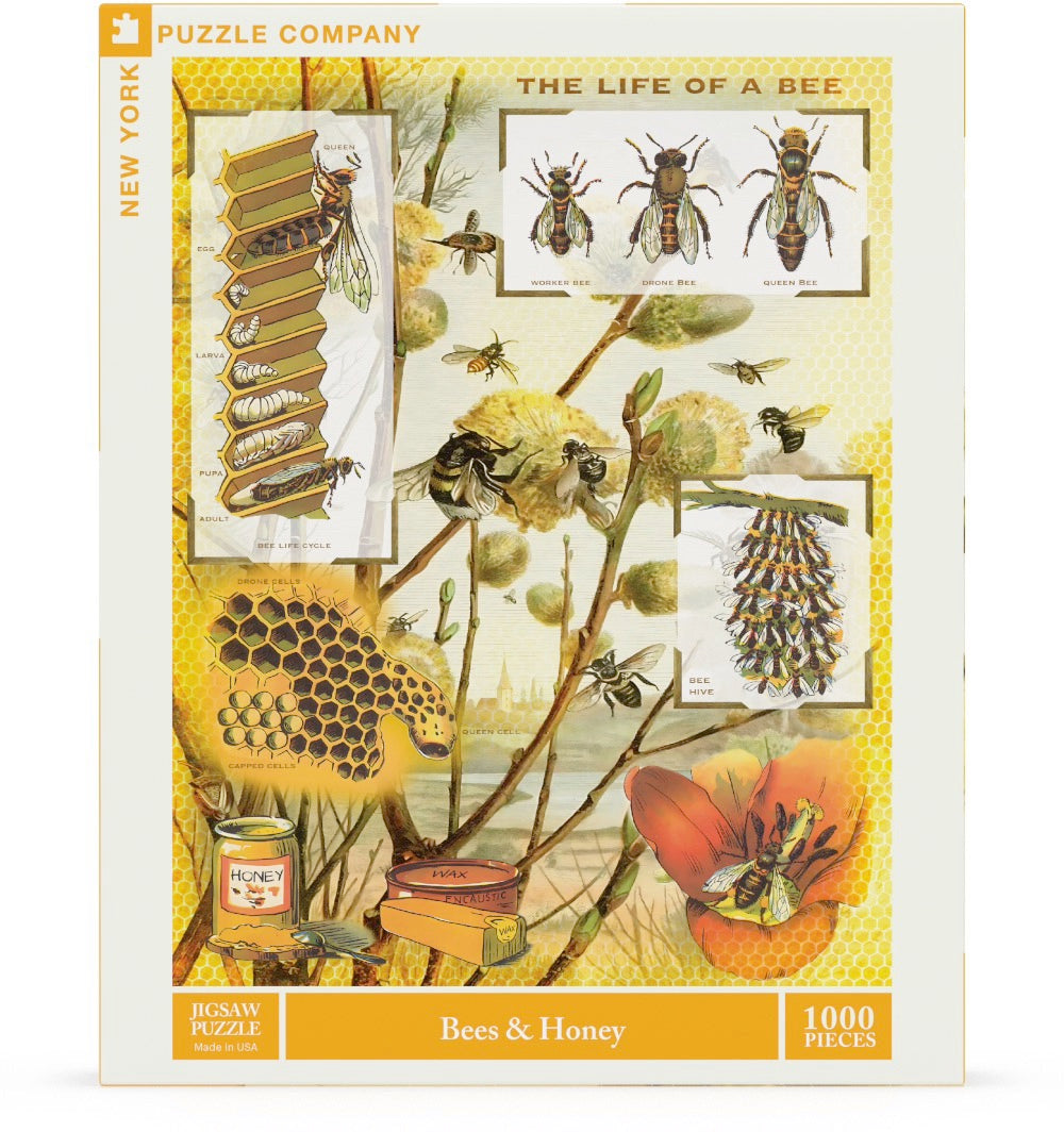 Bees & Honey New York Puzzle Company