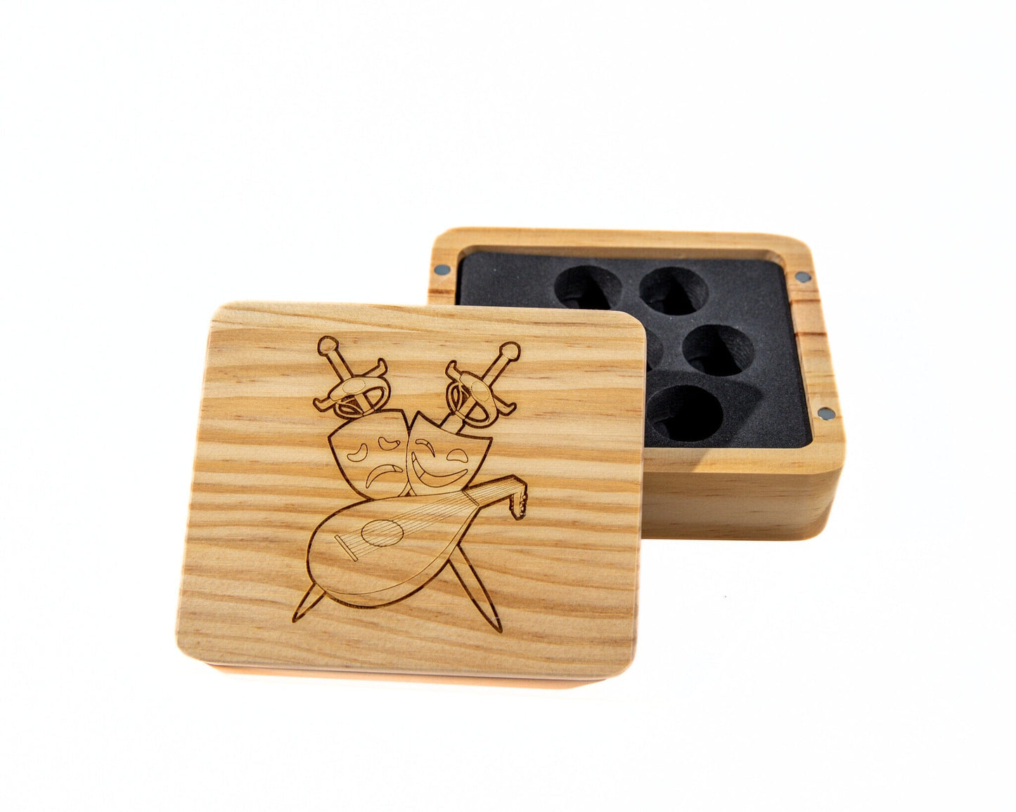 Bard Wooden Dice Case Easy Roller Dice Company