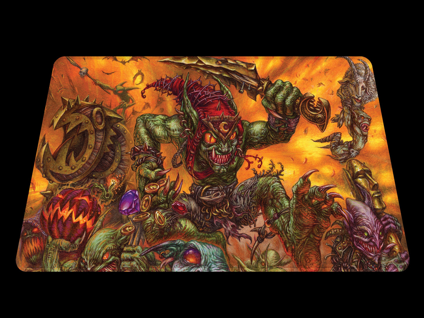 Premium Oversized Playmat | Ron Spencer Series | Goblins Galore