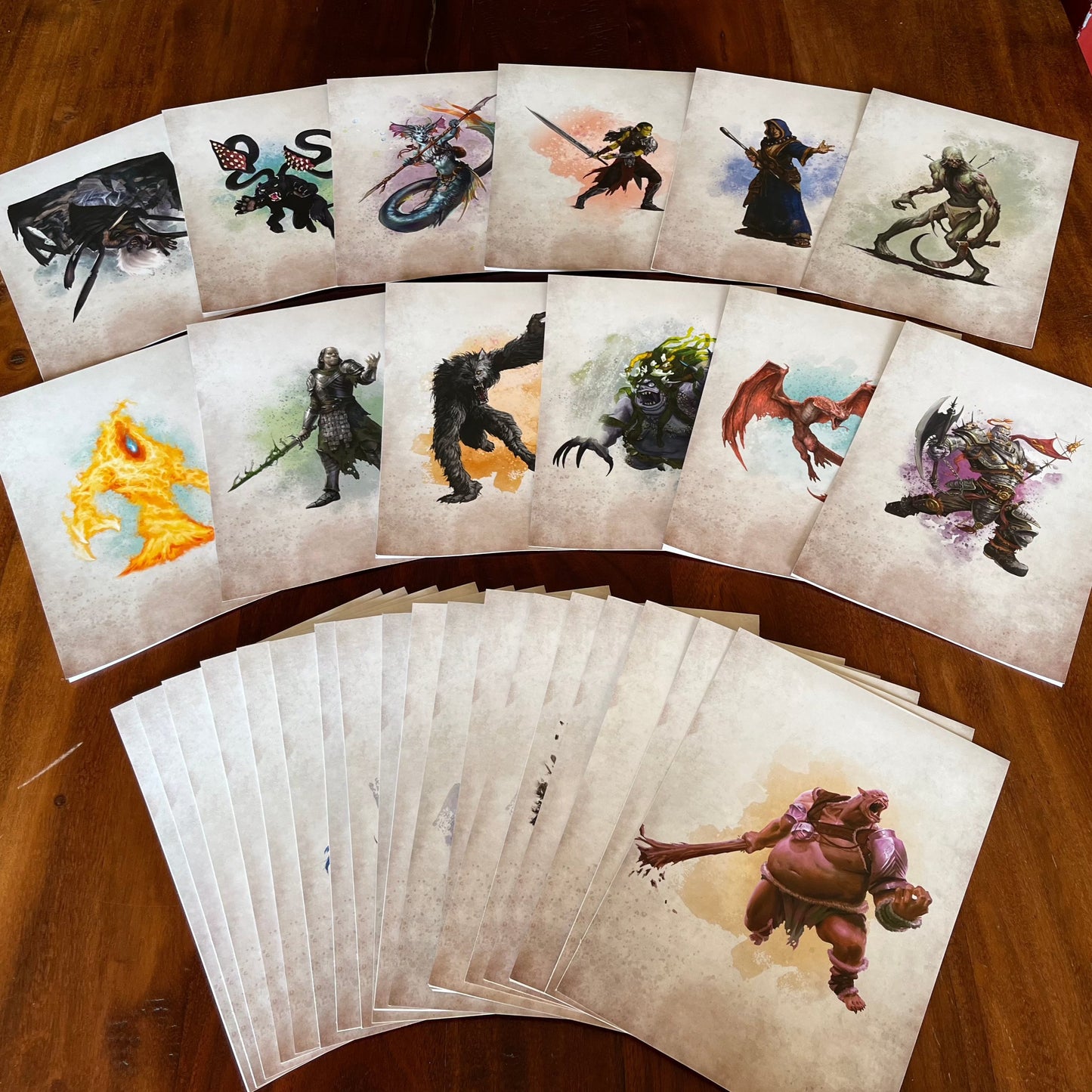 Encounter Cards (D&D) - Challenge Rating 0-6 PACK 2 - Out of Play