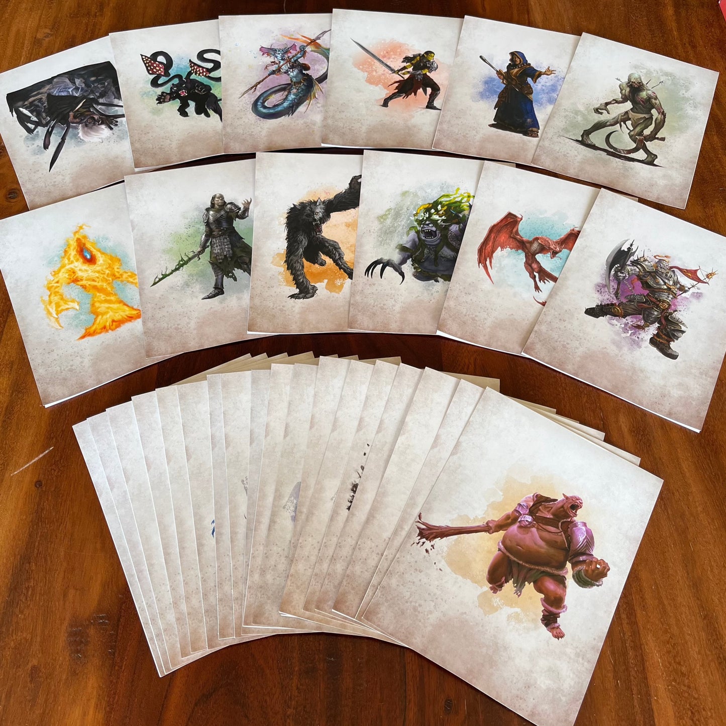 Encounter Cards (D&D) - Challenge Rating 0-6 PACK 2 - Out of Play