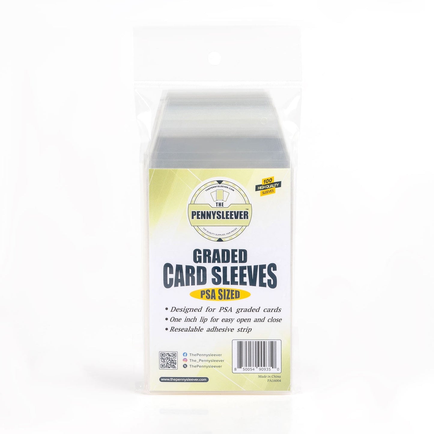 Perfect Fit PSA Graded Card Sleeves (100 count) The Pennysleever
