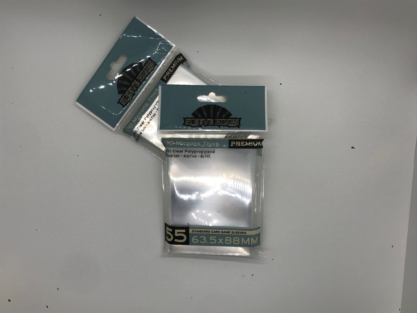 Premium Standard Card Game Sleeves (63.5x88mm) 55 Pack, 100 Micron, SKS-9905 - Out of Play