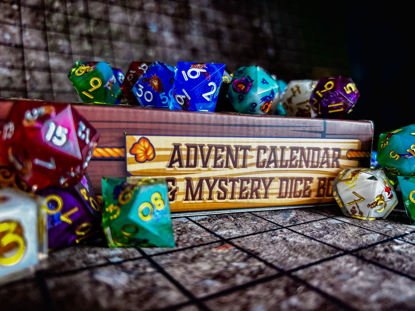 DnD Mystery Dice Advent Calendar - Goblin Poker Night