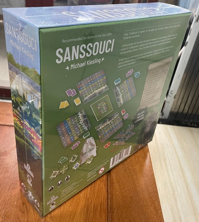 Sanssouci Board Game by Michael Keisling 2-4 Players - Out of Play