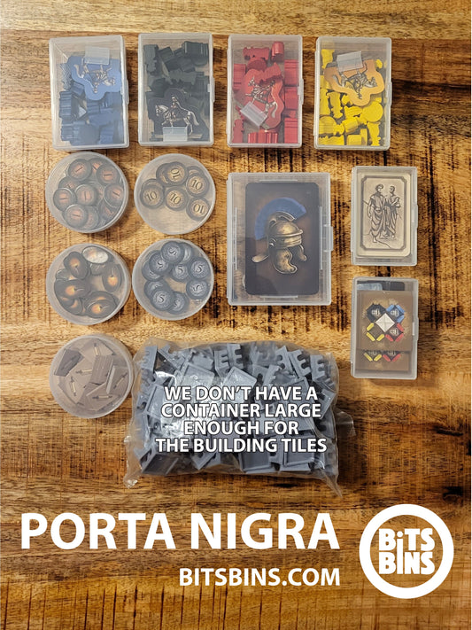 Bitsbins Porta Nigra - 5 Pods, 2 Originals, 4 XLs, 1 Card Box - Out of Play