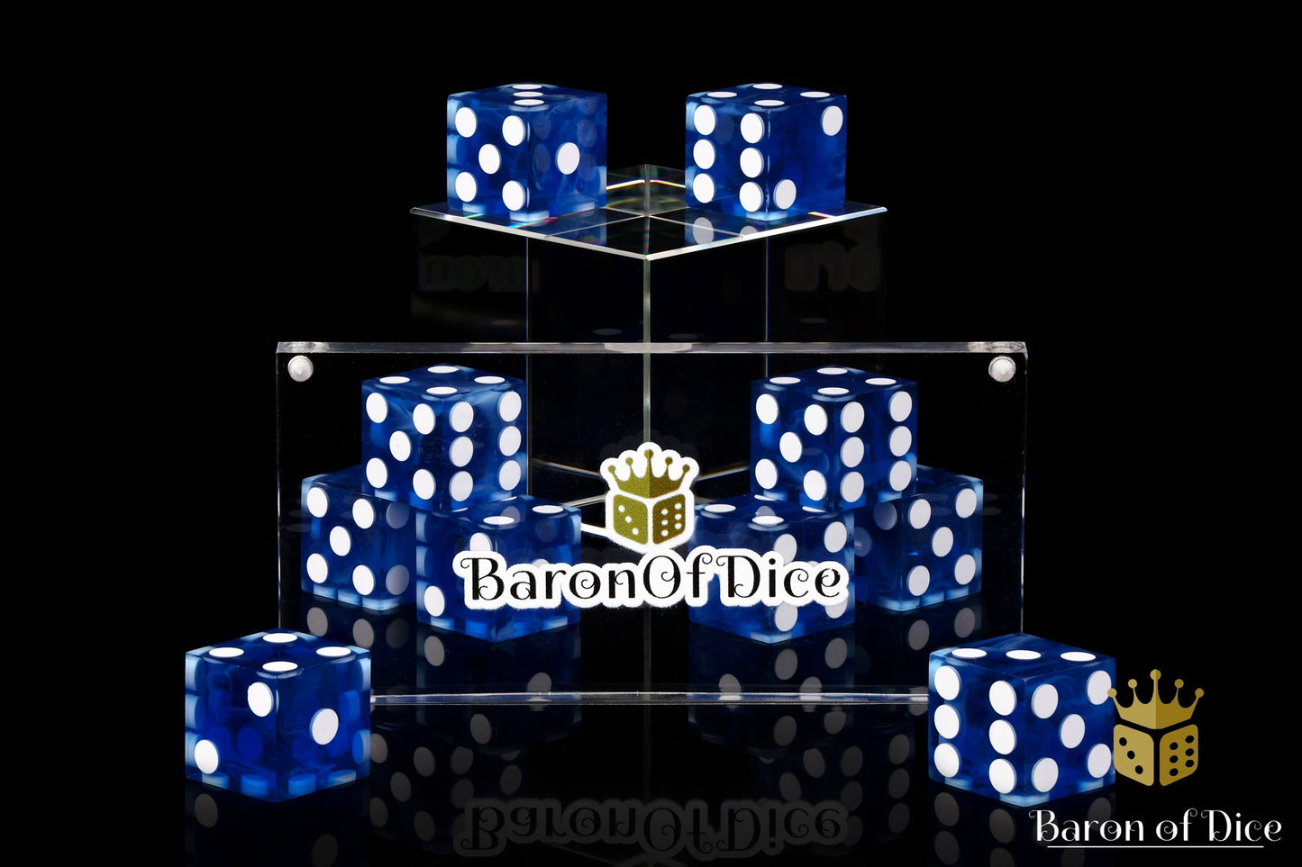 Precision Dice - Blue - Out of Play