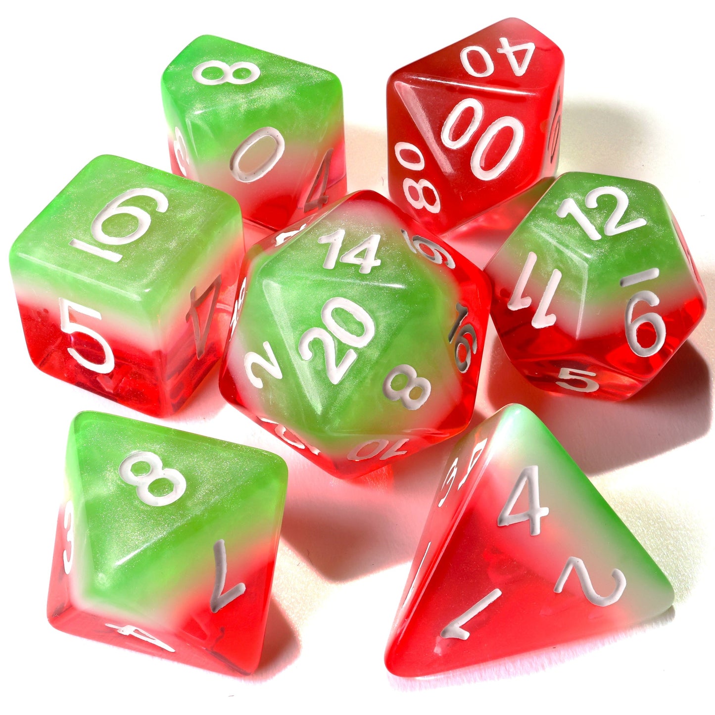 Summer Vibes RPG Dice Set - 7 Pieces - Out of Play