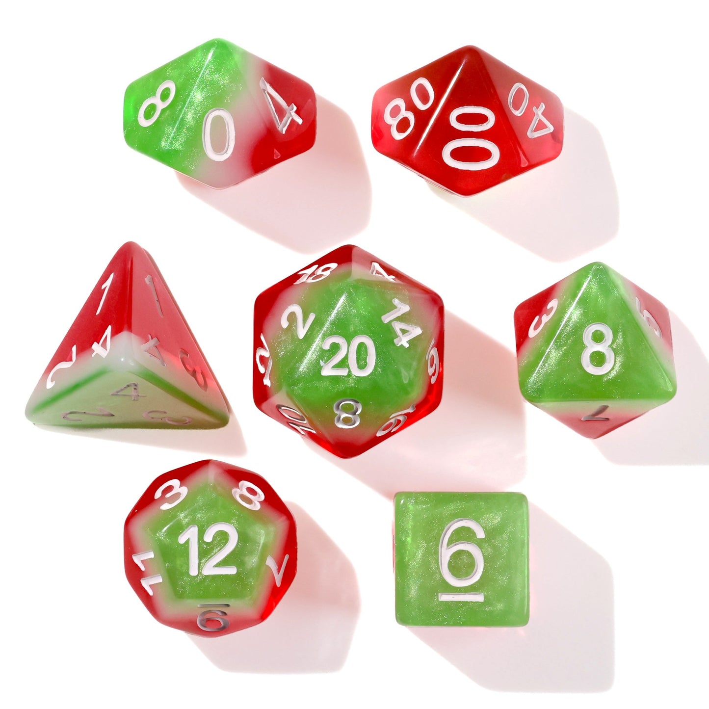Summer Vibes RPG Dice Set - 7 Pieces - Out of Play
