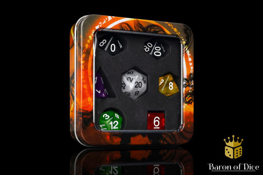 Cyber Combat RPG Dice Set - Out of Play