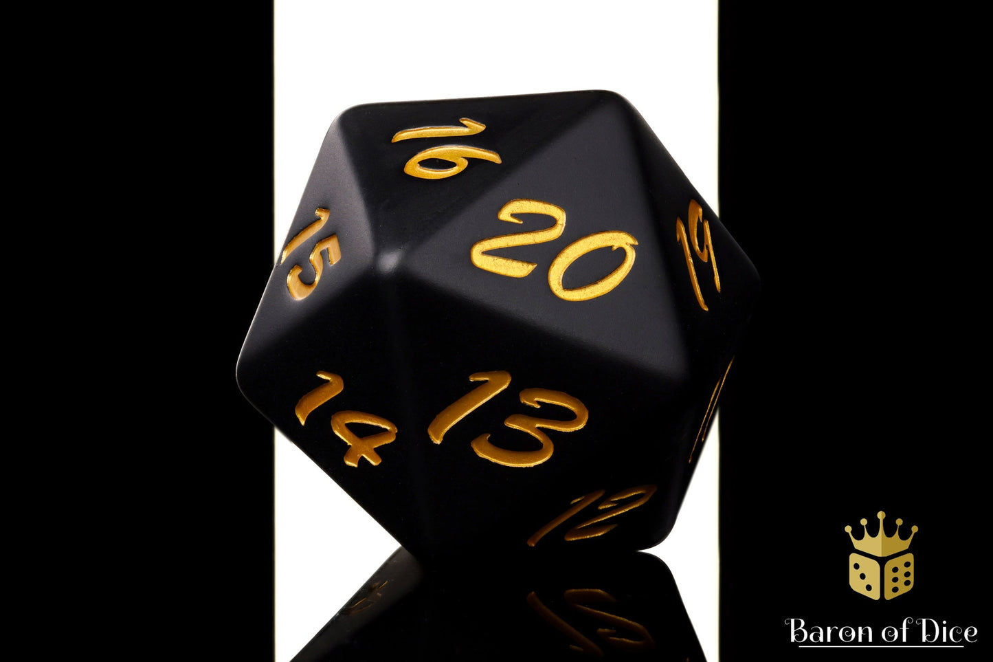Big Ass D20 - Black Decay - Out of Play