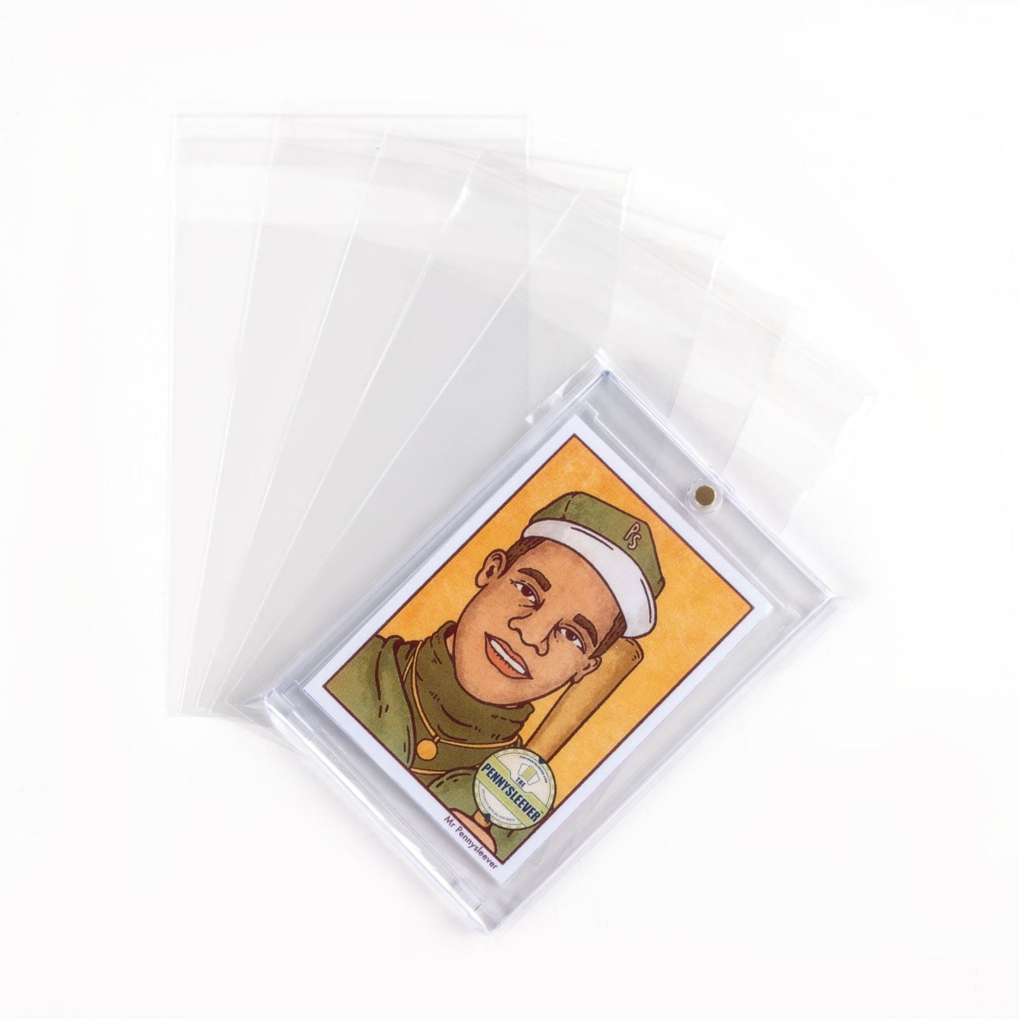 Resealable Bags for Magnetic Card Holders (100 count) The Pennysleever