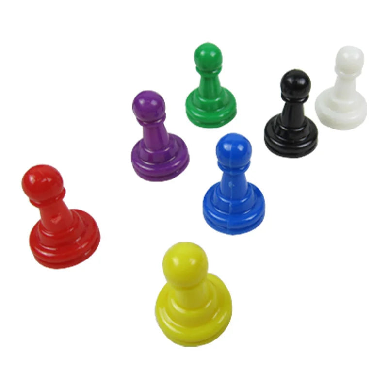 96Pc 8 Color Plastic Pieces for Board Games