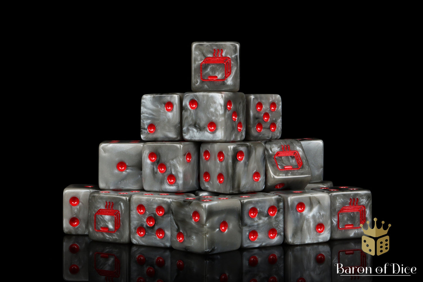 Toaster of War Dice - Out of Play
