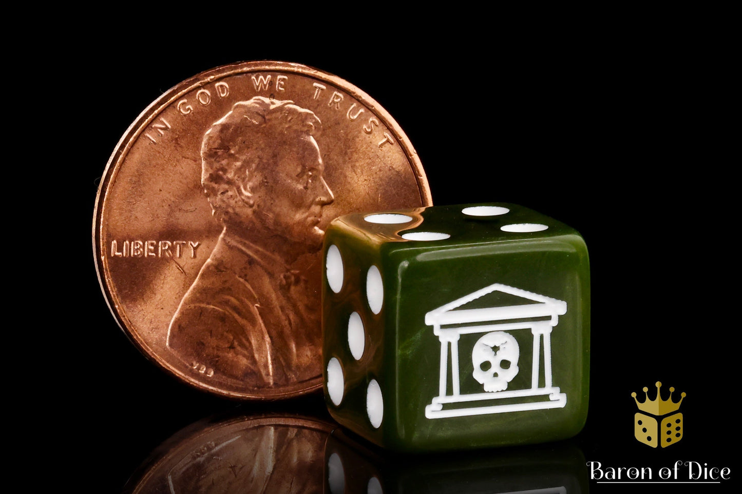 Military Gate Dice - Military Green - Out of Play