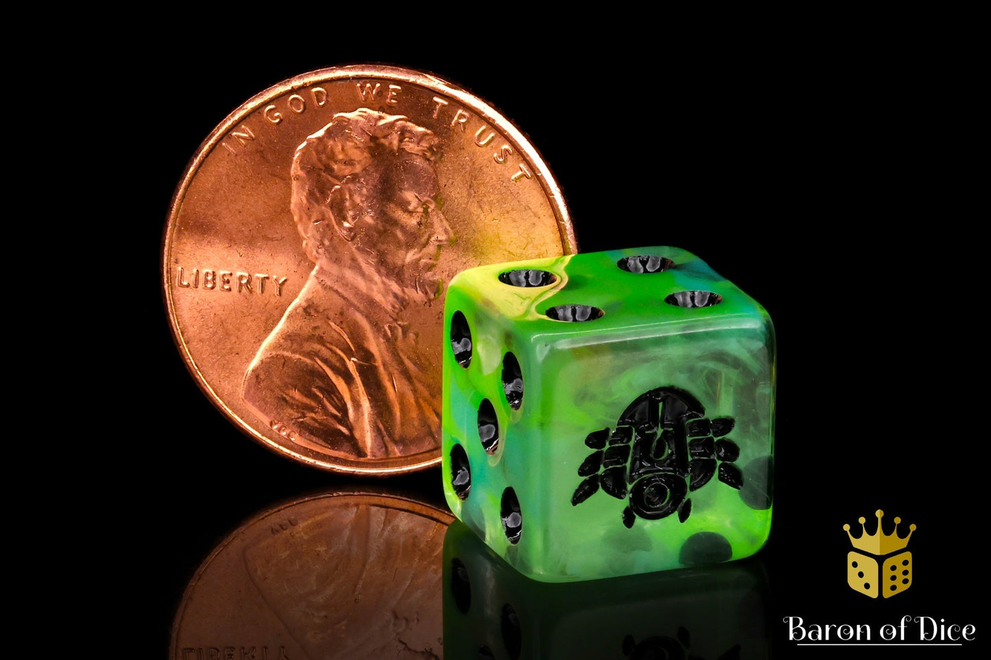 Day of the Dead Dice - Scarab - Out of Play
