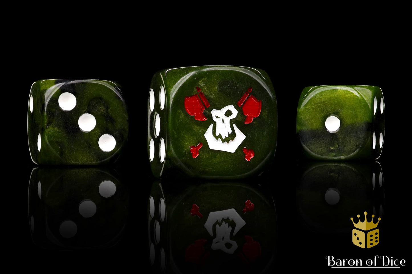 Bloody Orc Dice - Out of Play
