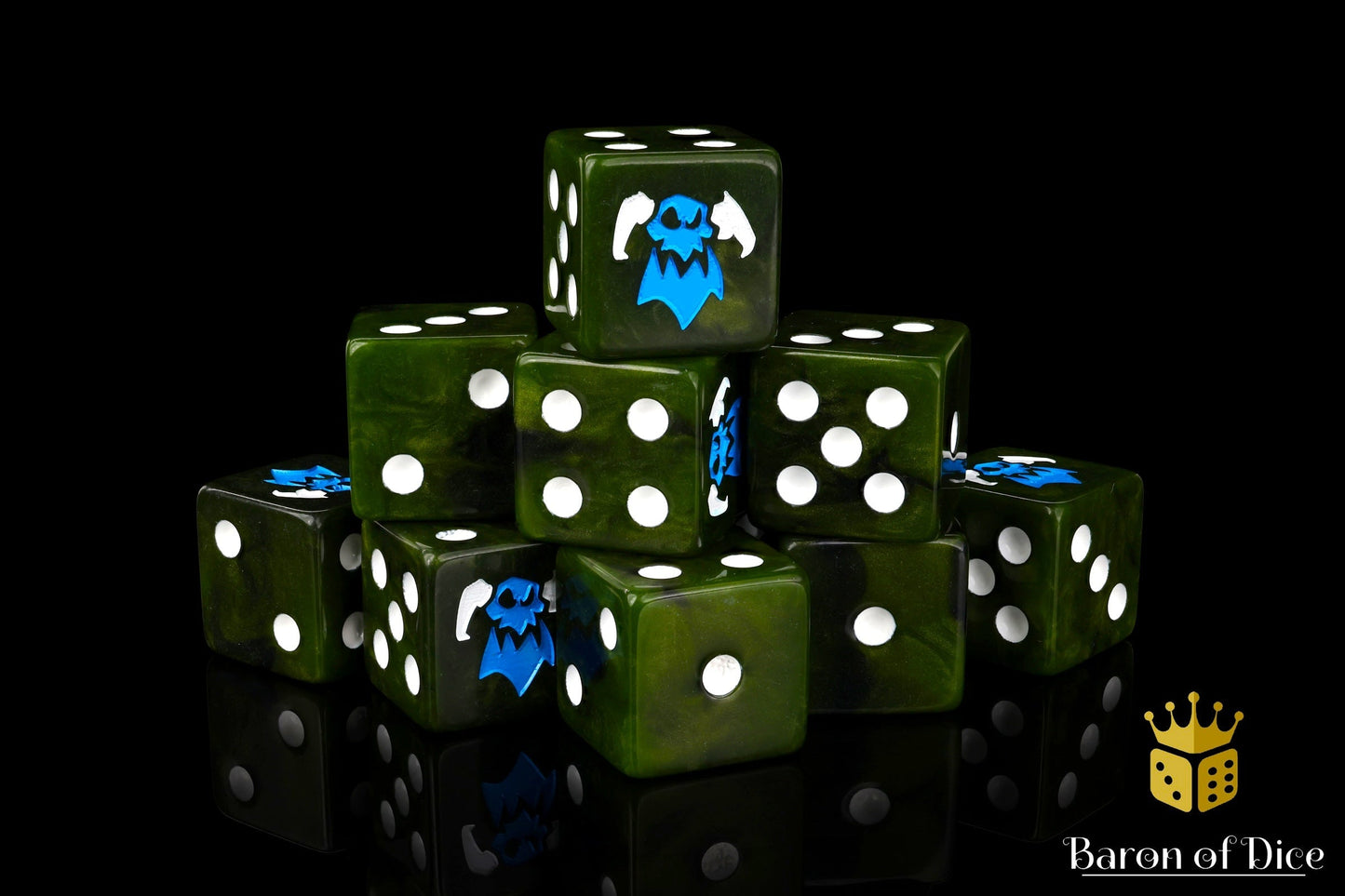 Orc Looters Dice - Out of Play