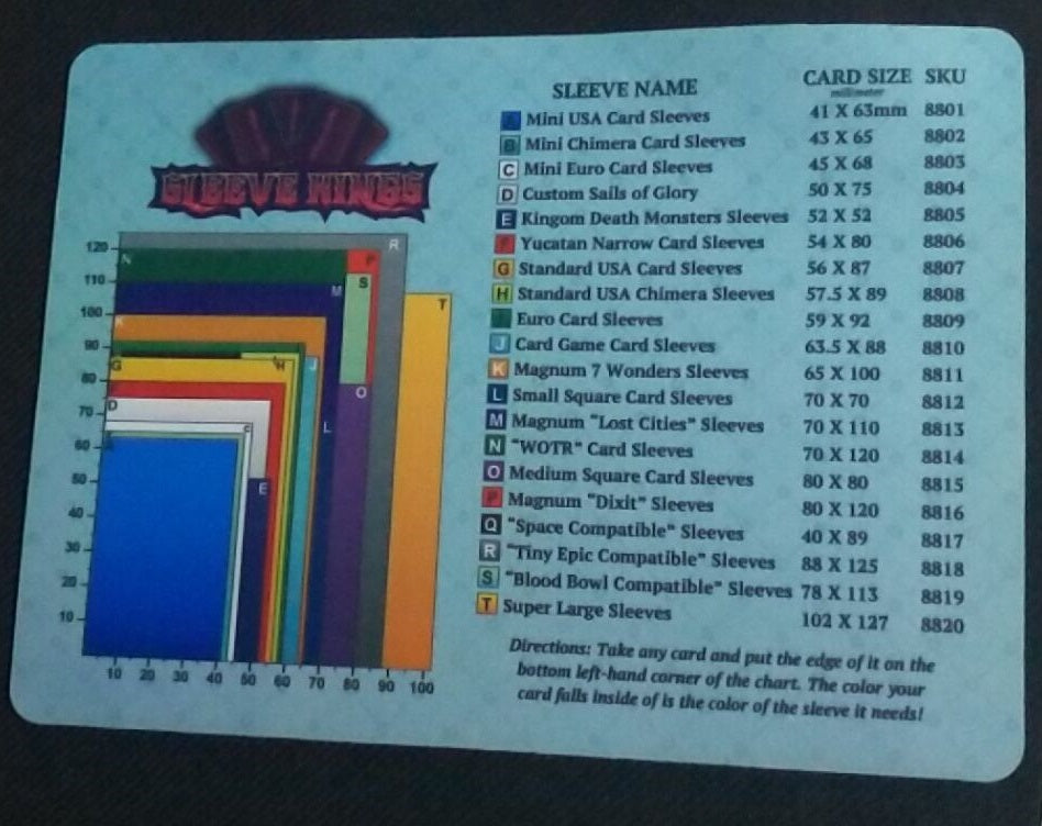 Sleeve Kings Sleeve Finder Playmat (Neoprene Mat) -SKS-8888 - Out of Play
