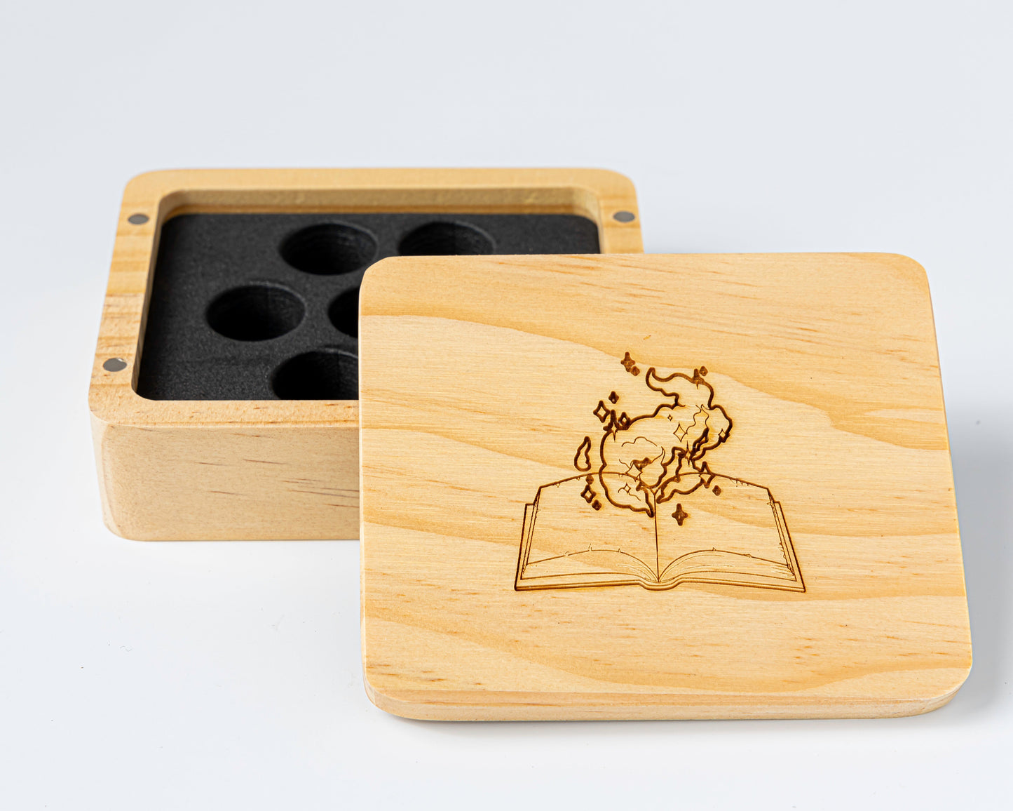 Wizard Wooden Dice Case Easy Roller Dice Company