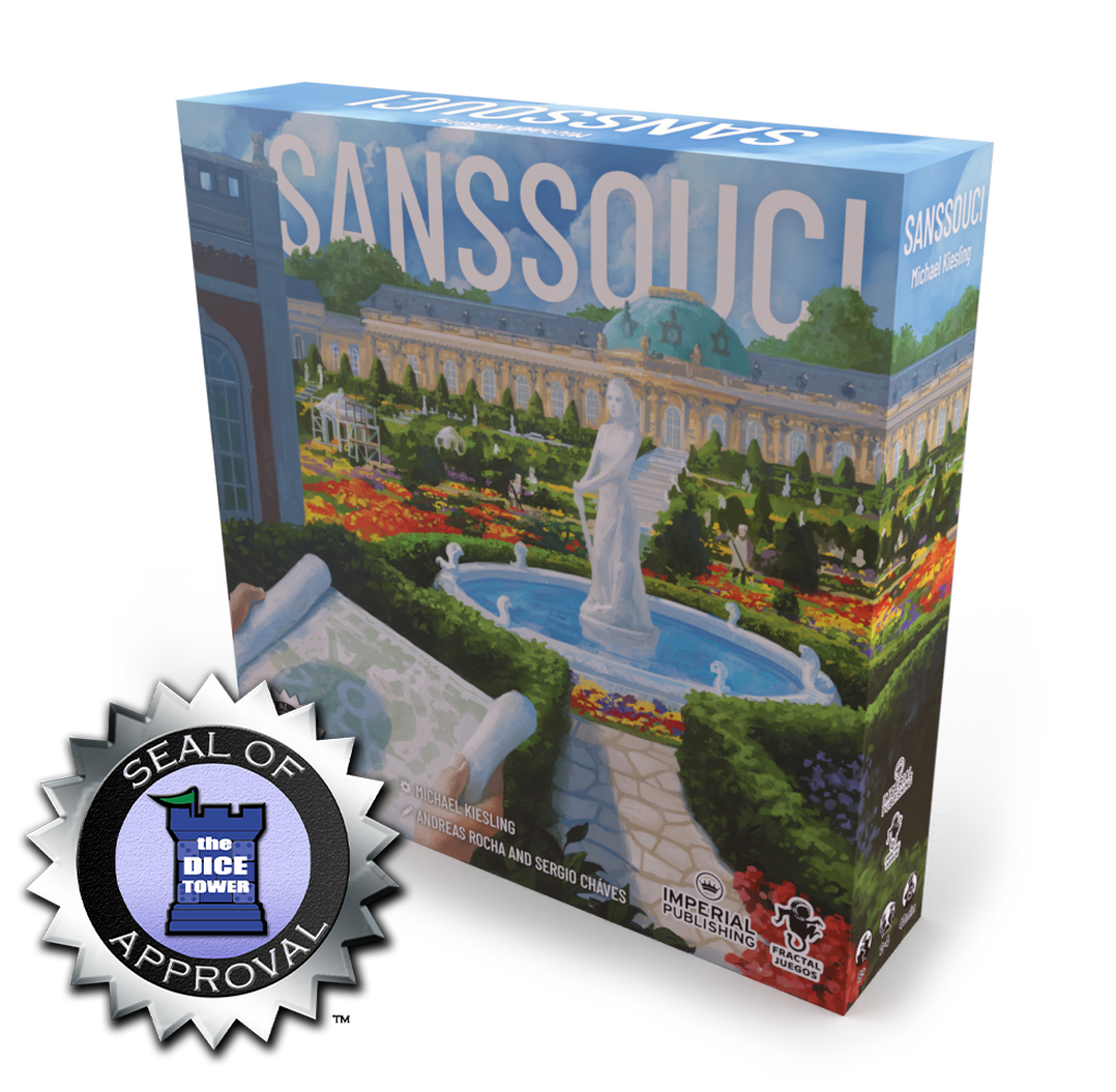 Sanssouci Board Game by Michael Keisling 2-4 Players - Out of Play