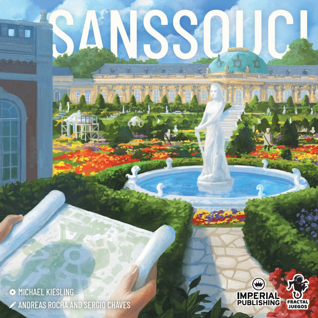 Sanssouci Board Game by Michael Keisling 2-4 Players - Out of Play