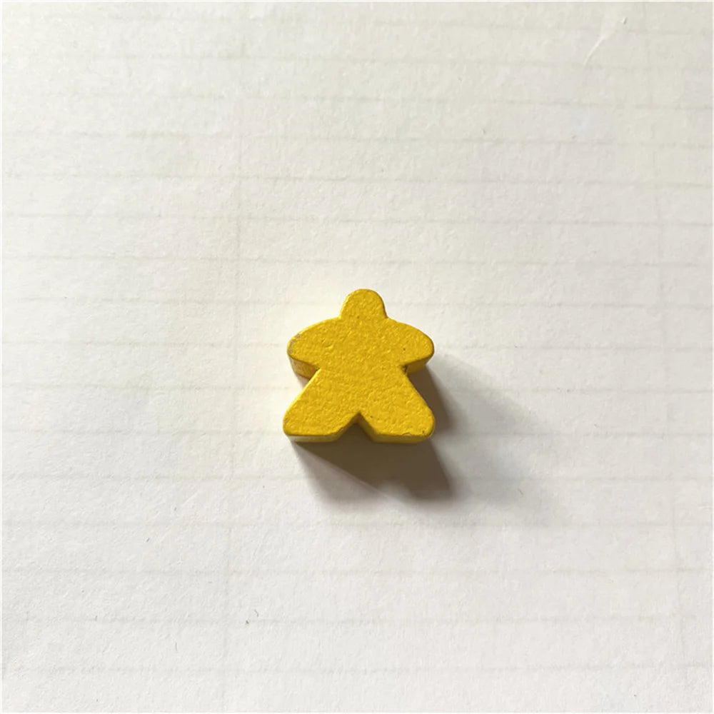 50PCS 16mm Wooden Meeples