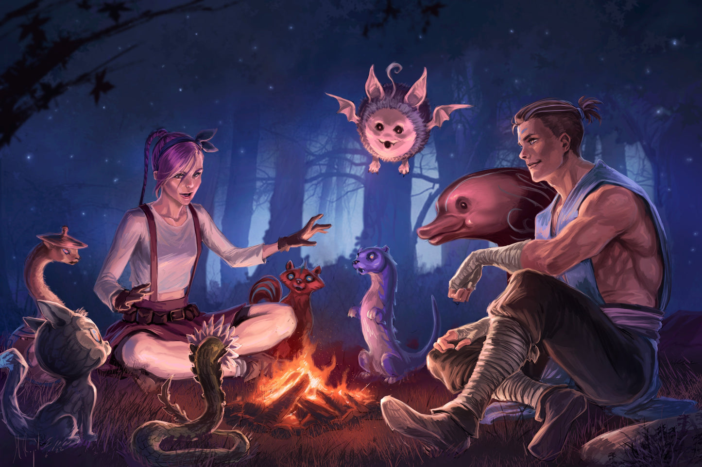 Battlezoo Eldamon Hardcover & PDF - Out of Play