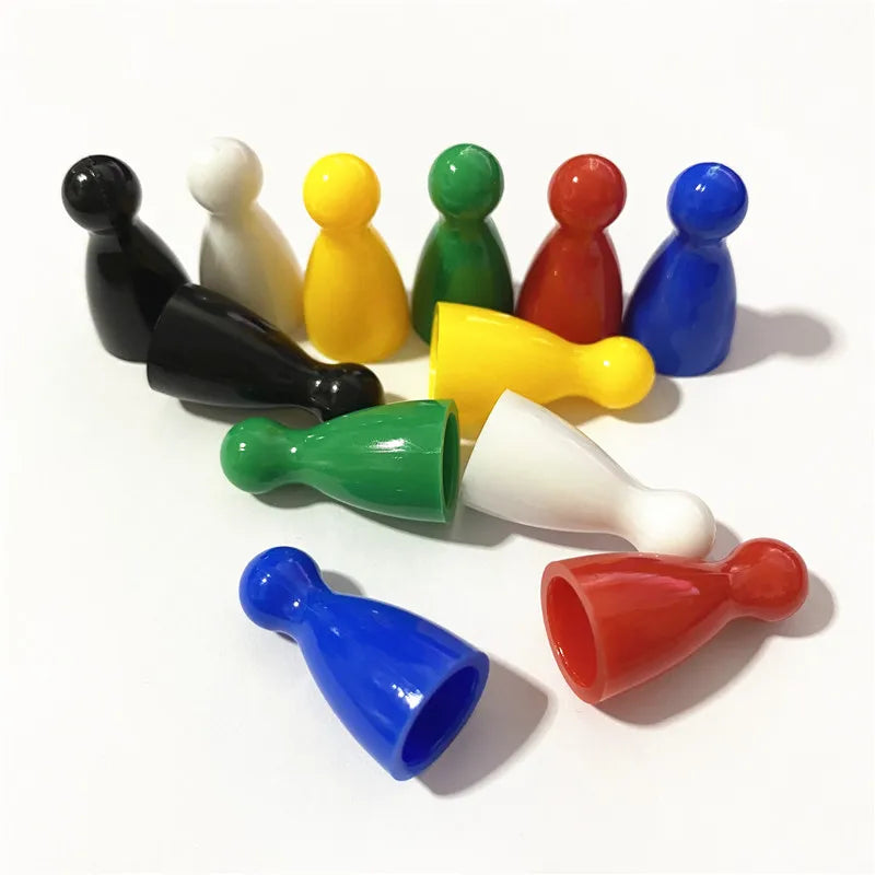 90Pc Plastic Pawn Pieces for Board Games