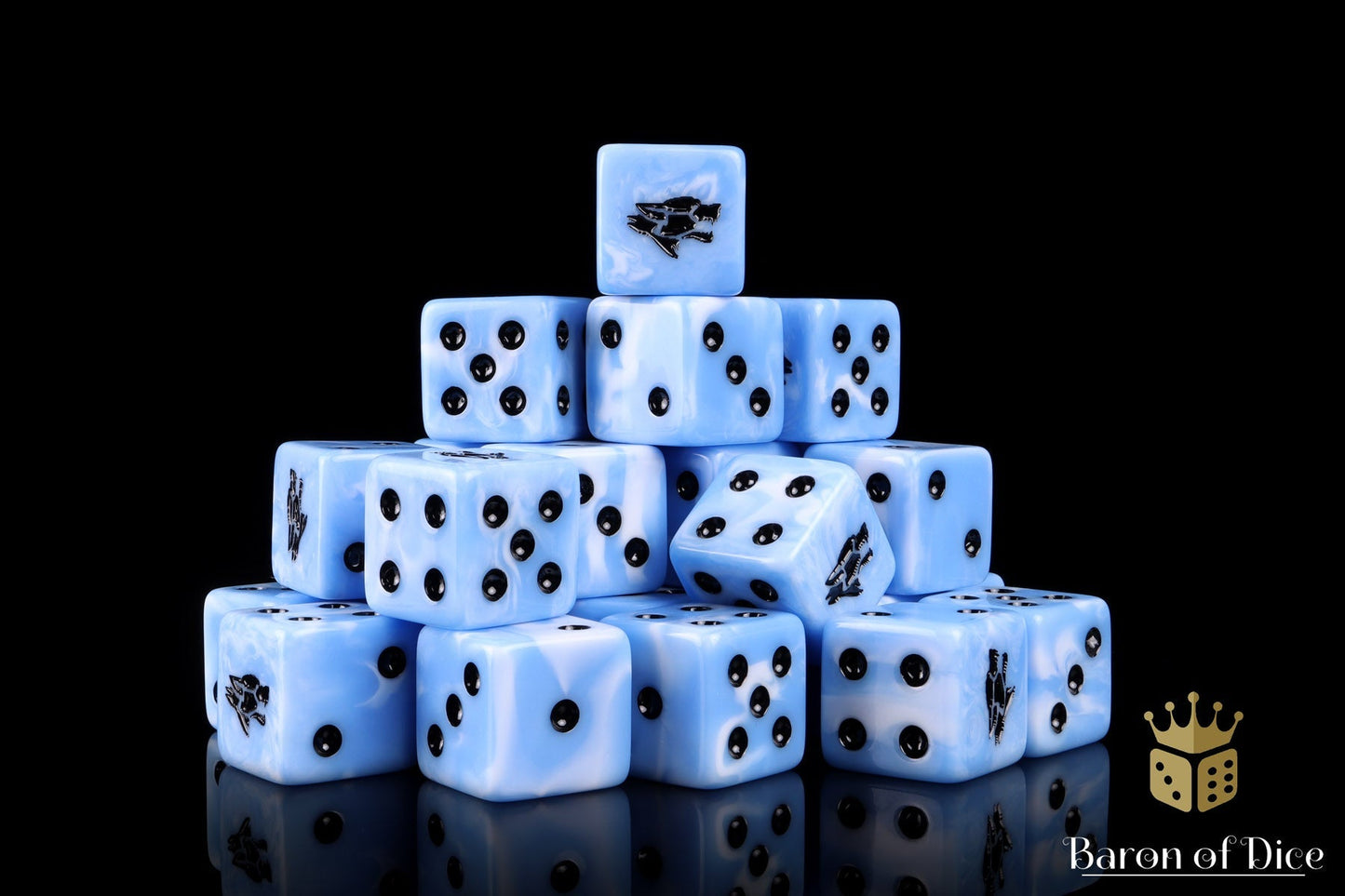 Frost Wolf Dice - Out of Play