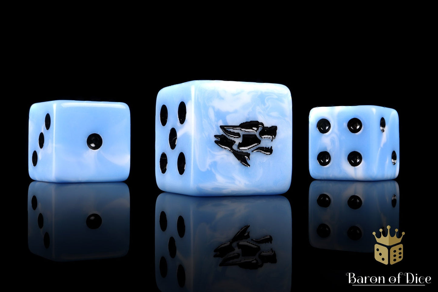 Frost Wolf Dice - Out of Play