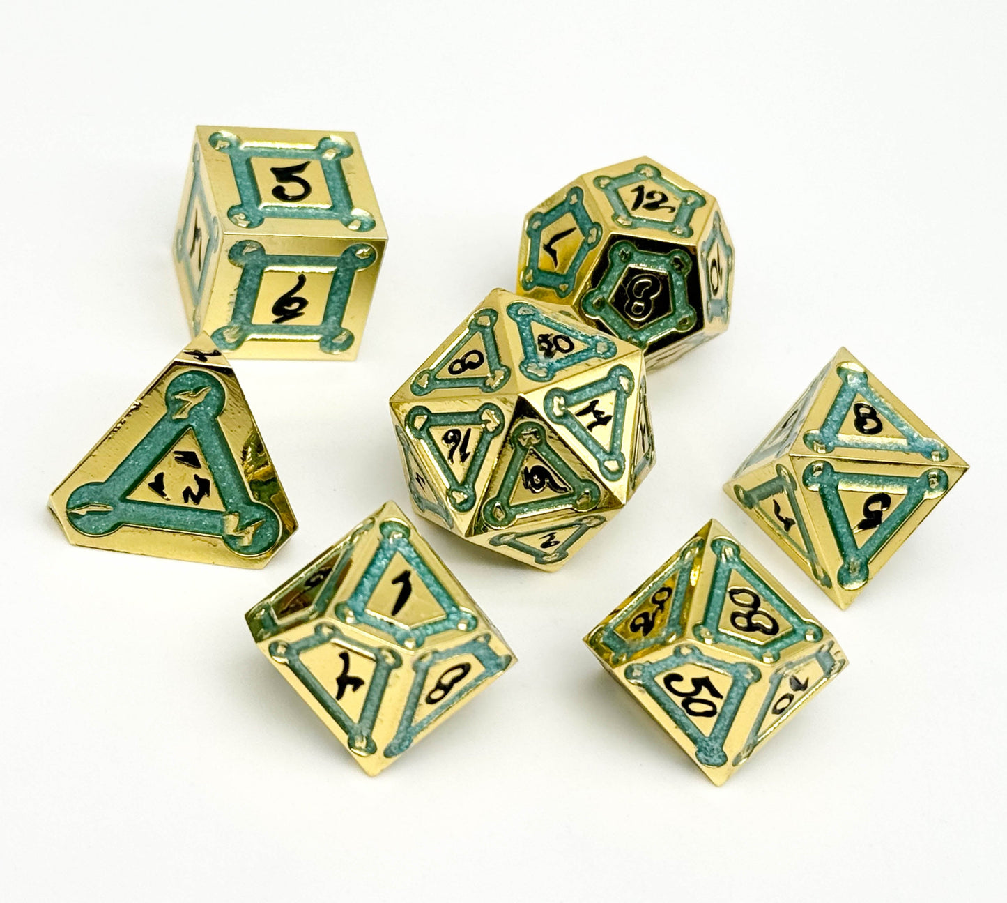Spell Circle Mystery Dice Set Norse Foundry