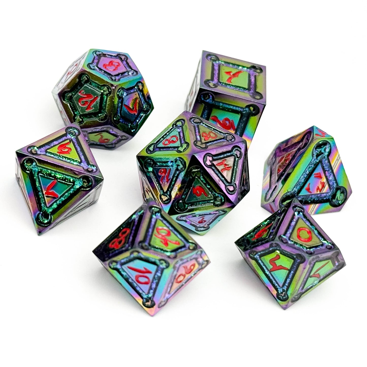 Spell Circle Mystery Dice Set Norse Foundry