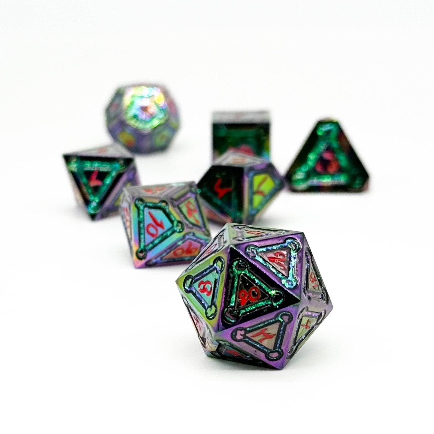 Spell Circle Mystery Dice Set Norse Foundry