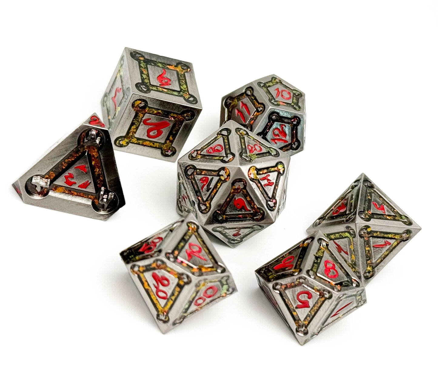 Spell Circle Mystery Dice Set Norse Foundry