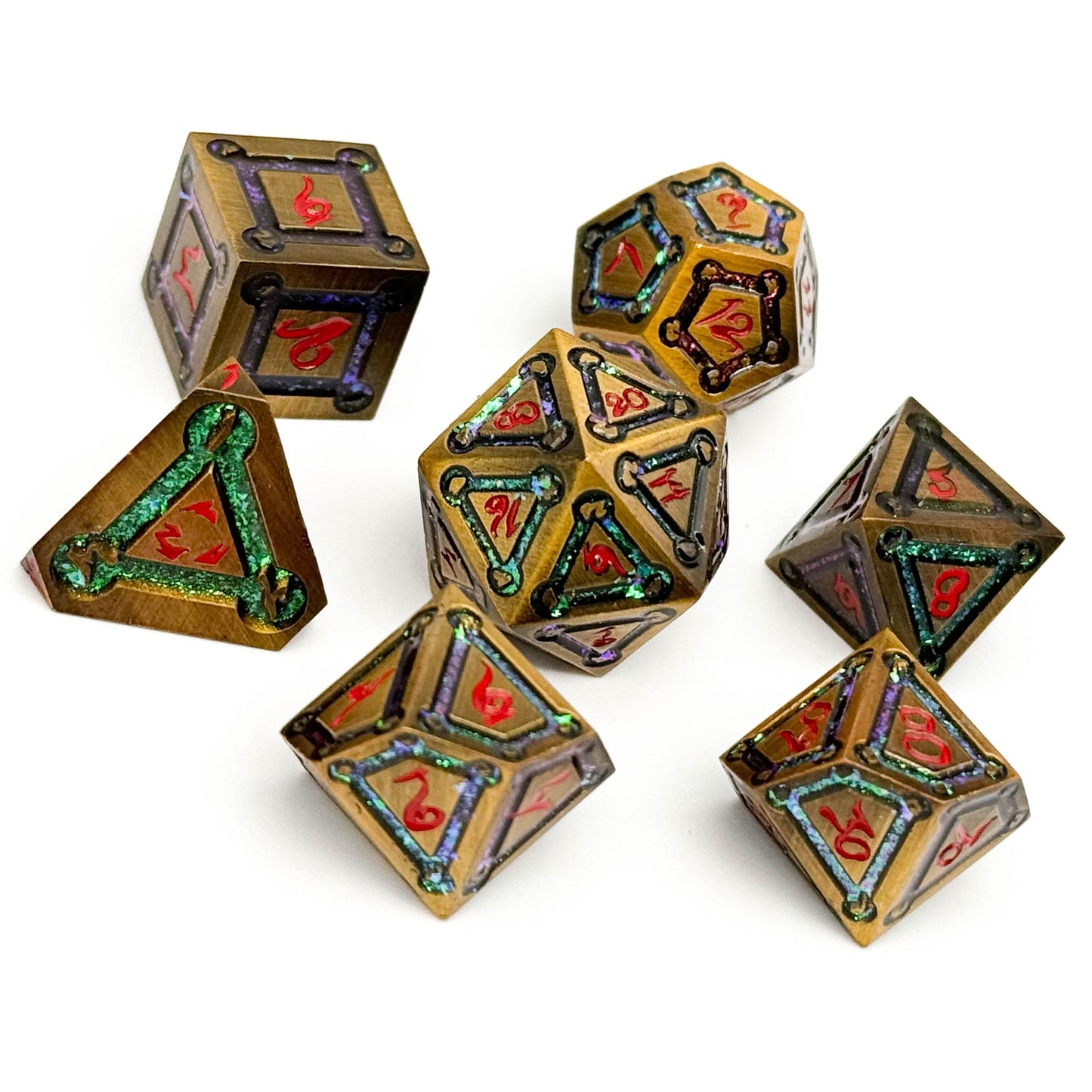 Spell Circle Mystery Dice Set Norse Foundry