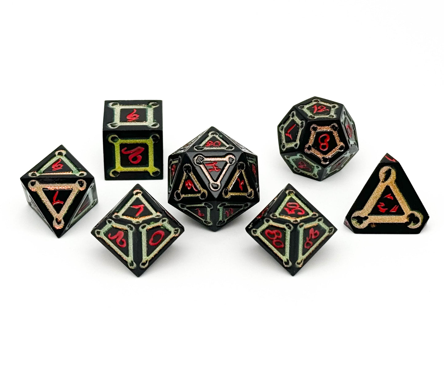 Spell Circle Mystery Dice Set Norse Foundry
