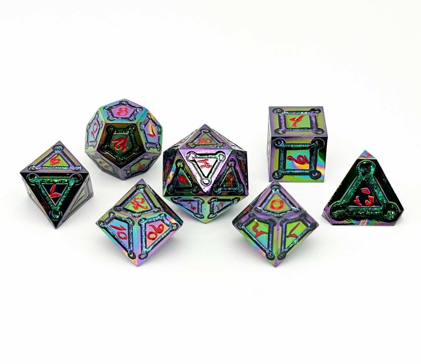 Spell Circle Mystery Dice Set Norse Foundry