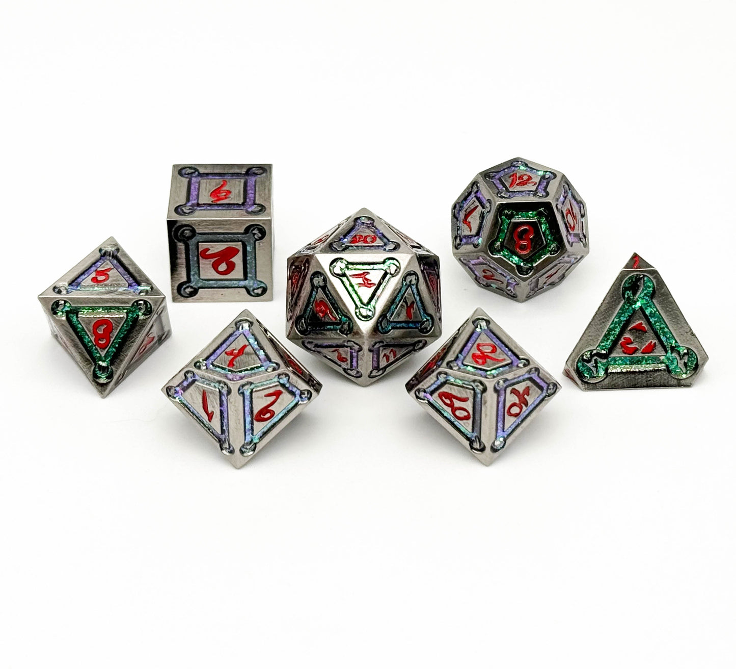 Spell Circle Mystery Dice Set Norse Foundry