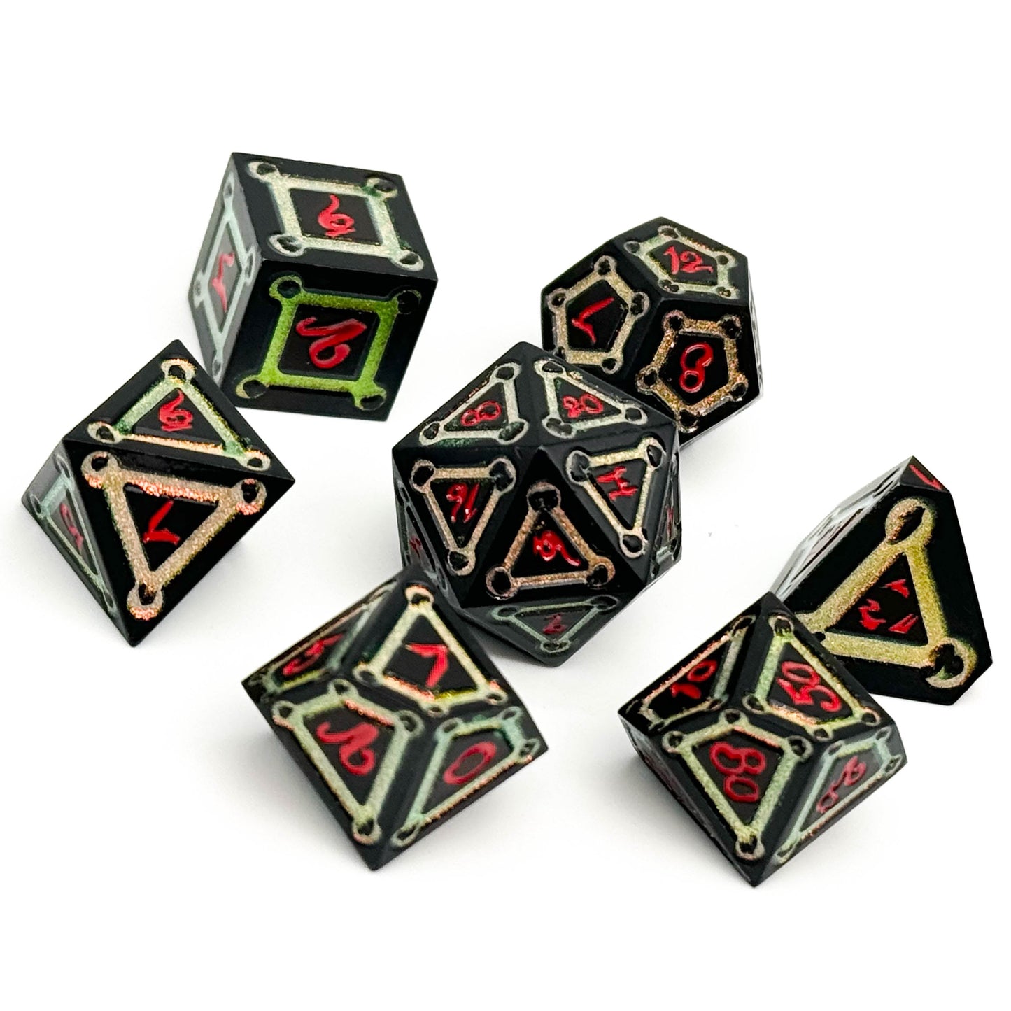 Spell Circle Mystery Dice Set Norse Foundry